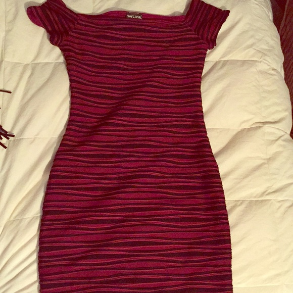 Burgundy black dress - Picture 1 of 1